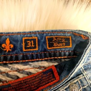 women’s rock revival shorts